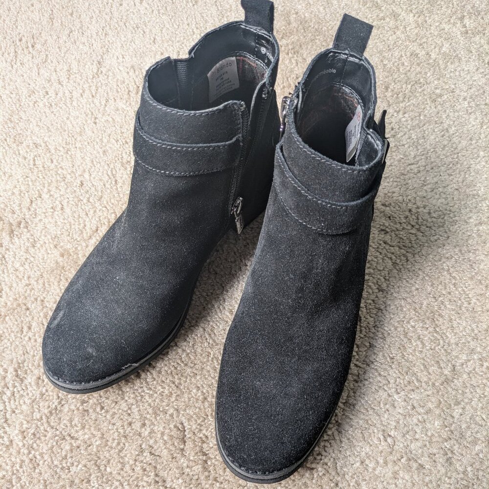 Blondo Samara Black Ankle Boots